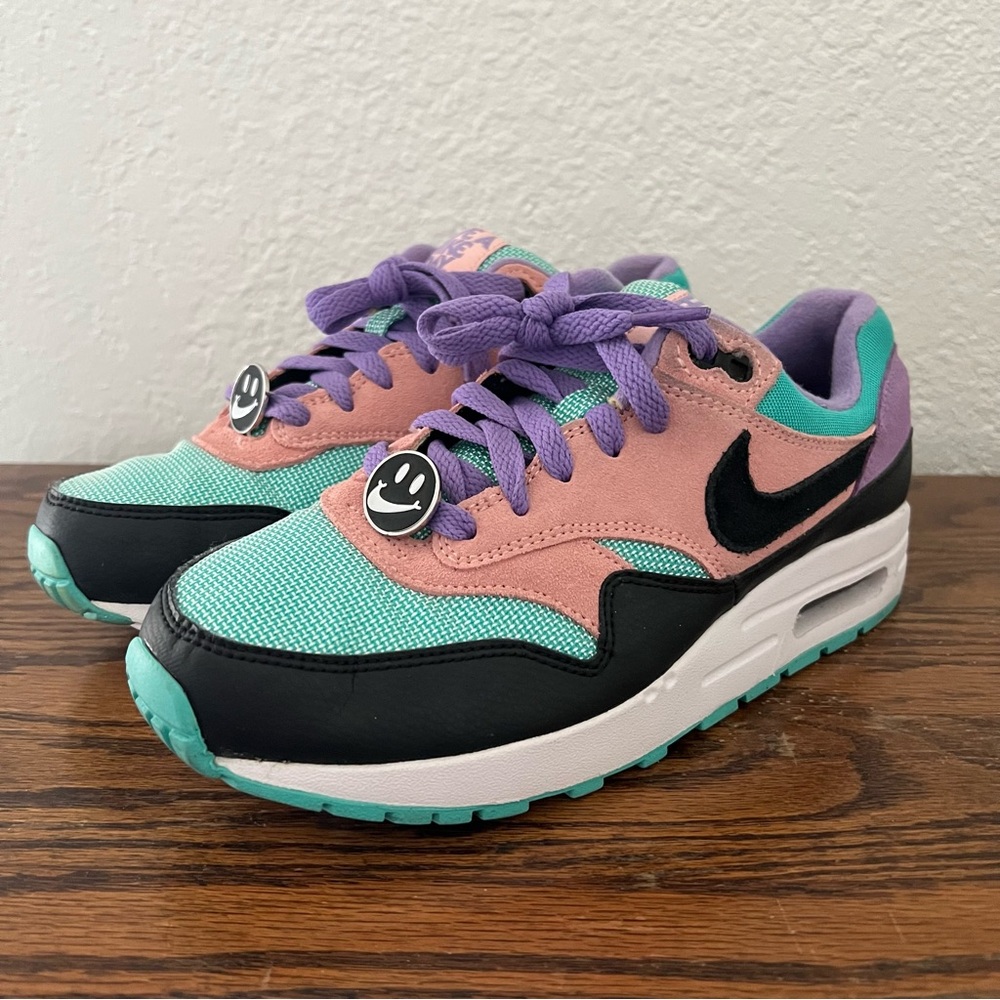 Nike Air Max 1 Have a Nike Day Boys Youth 6.5 Multicolor Sneakers